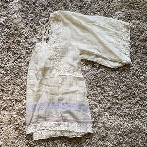 Peasant Style Blouse - Holding Horses